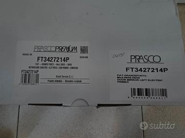 Specchietto Retrovisore Sinistro per Fiat 