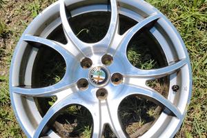 4 cerchi Alfa Fiat 5 fori x17 