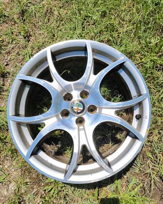 4 cerchi Alfa Fiat 5 fori x17 