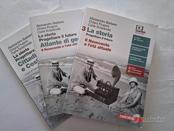 libro La storia progettare il futuro 3 nuovi