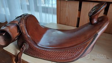 Sella in vera pelle per Harley Davidson Touring.