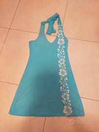 Vestitino azzurro corto