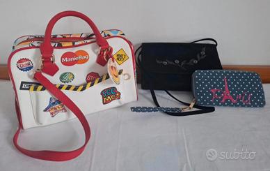 Set 3X Borsa Ragazza-Donna (P M G)
