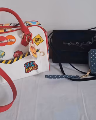 Set 3X Borsa Ragazza-Donna (P M G)
