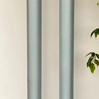 Colonnine metallo satinato e archetto con luce