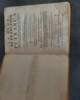 Le rime di petrarca