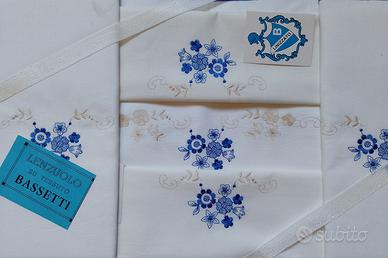 Lenzuola matrimoniali con federe