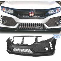 PARAURTI ANTERIORE HONDA CIVIC 16- LOOK TYPE R