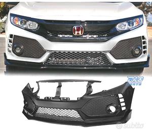 PARAURTI ANTERIORE HONDA CIVIC 16- LOOK TYPE R