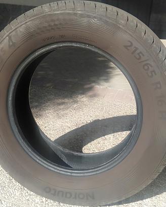 gomme estive 215  65 R 16H  per Dacia Duster  
