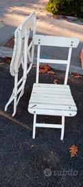 sedie pieghevoli