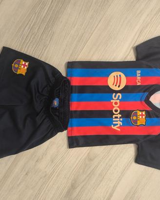Completo Barcellona Ufficiale Lewandowski 2anni 