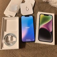 iPhone 14 Nero 128GB completo di accessori