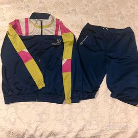Tuta completa acetato vintage Sergio Tacchini donn