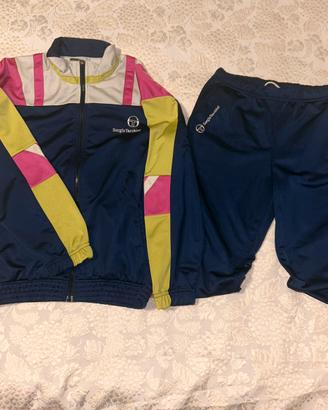 Tuta completa acetato vintage Sergio Tacchini donn