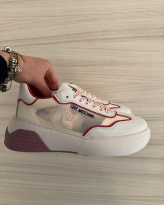 sneakers donna Love Moschino