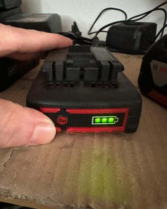 Batteria bosch 18 volt 2 ah