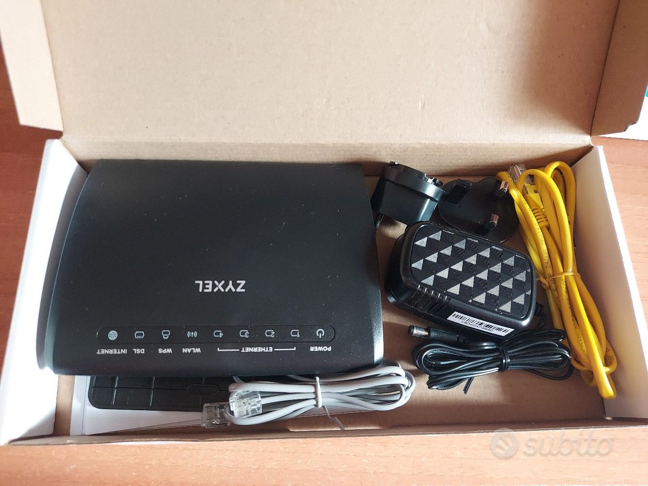 Modem ADSL WiFi - ZYXEL - Informatica In vendita a Lecce