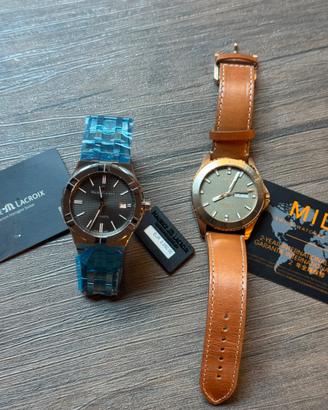 Lotto 2 orologi Maurice Lacroix Aikon e Mido