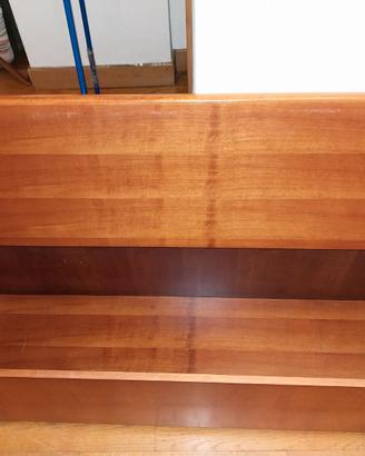 Panca cassapanca contenitore in legno