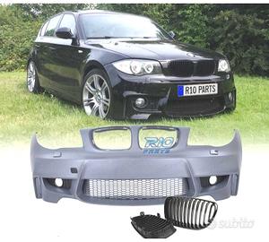 PARAURTI ANTERIORE BMW E81 E87 E82 04-13 LOOK 1M S