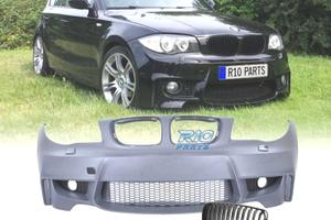 PARAURTI ANTERIORE BMW E81 E87 E82 04-13 LOOK 1M S