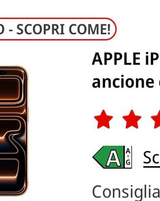 Iphone 17 pro 256 gb arancione cosmico imballato