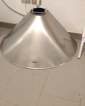 cappa da cucina in acciaio ELICA tonda 90 cm