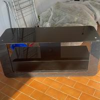 Mobile in vetro porta tv