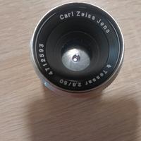 Obiettivo Zeiss Tessar 50mm 2.8 M42 * 12 LAMELLE 