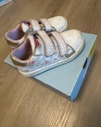 Sneakers Falcotto bimba floreali, numero 24