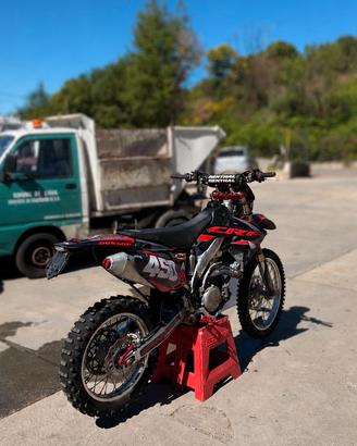Honda CRF 450 X - Targata, motore 30h con fattura