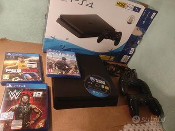  PlayStation 4 1Tb CUH-2116B + 4 Giochi+ 2joypad C