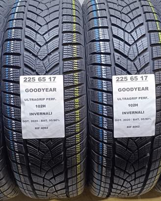 4 GOMME 225 65 17 GOODYEAR INV RIF4062