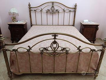 letto in ottone 
