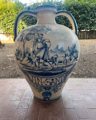 Anfora Orcio Vin Santo 65cm - Maiolica 1723