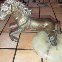 cavallo in ottone 
