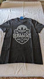 Maglietta manica corta Adidas,stampa Sheltoe,nera