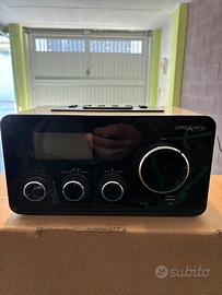 Radio sveglia con ingresso, chiavetta USB