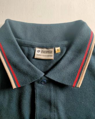 Polo manica lunga Lotto uomo colore Blu taglia XL