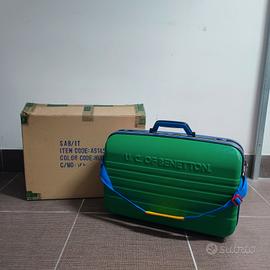 Valigia vintage Benetton con scatola