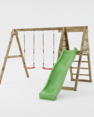 Area gioco da giardino in legno Maxplay Gym