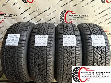 4 PNEUMATICI 215/60 R16 DUNLOP INVERNALI SEMINUOVE