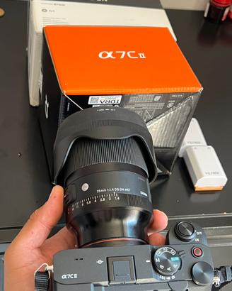 Sony a7c ii + sigma 35mm 1.4 DG DN