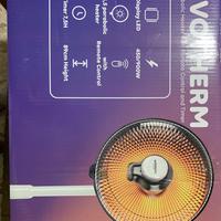 Stufa a parabola con telecomando e timer