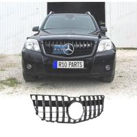 GRIGLIA MERCEDES GLK X204 08-12 LOOK AMG NERO LUCI