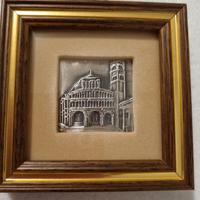 Quadretto in argento 925 artigianato Fiorentino