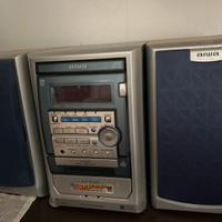 Mini stereo con casse Aiwa