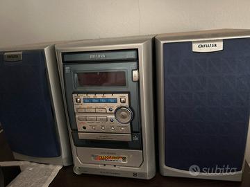 Mini stereo con casse Aiwa
