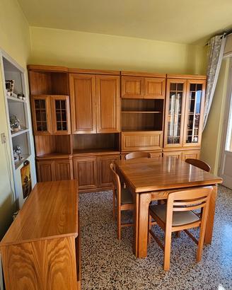 Set mobili da salotto in olmo